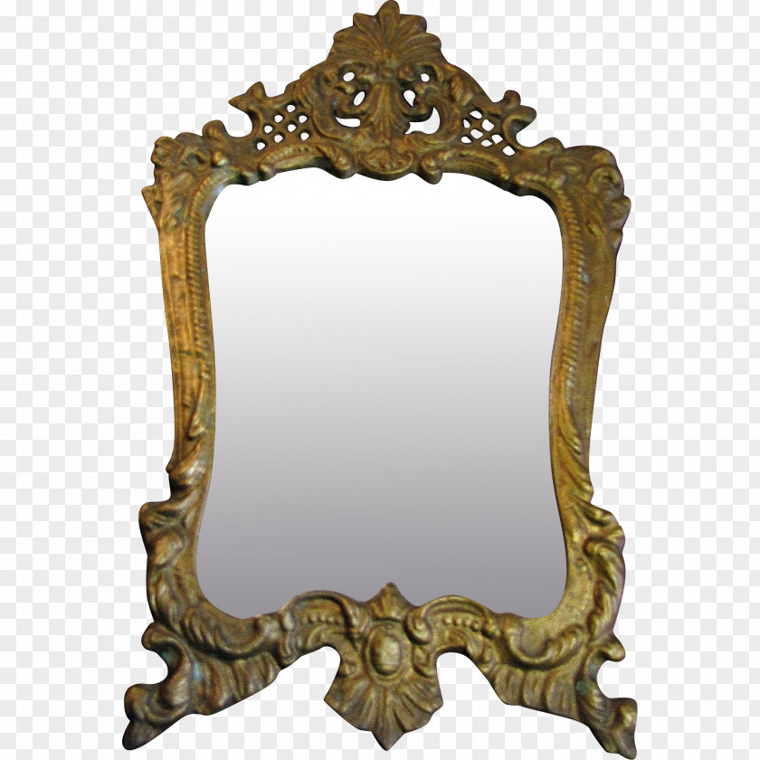 Mirror Victorian Era Picture Frames Rococo Wall PNG