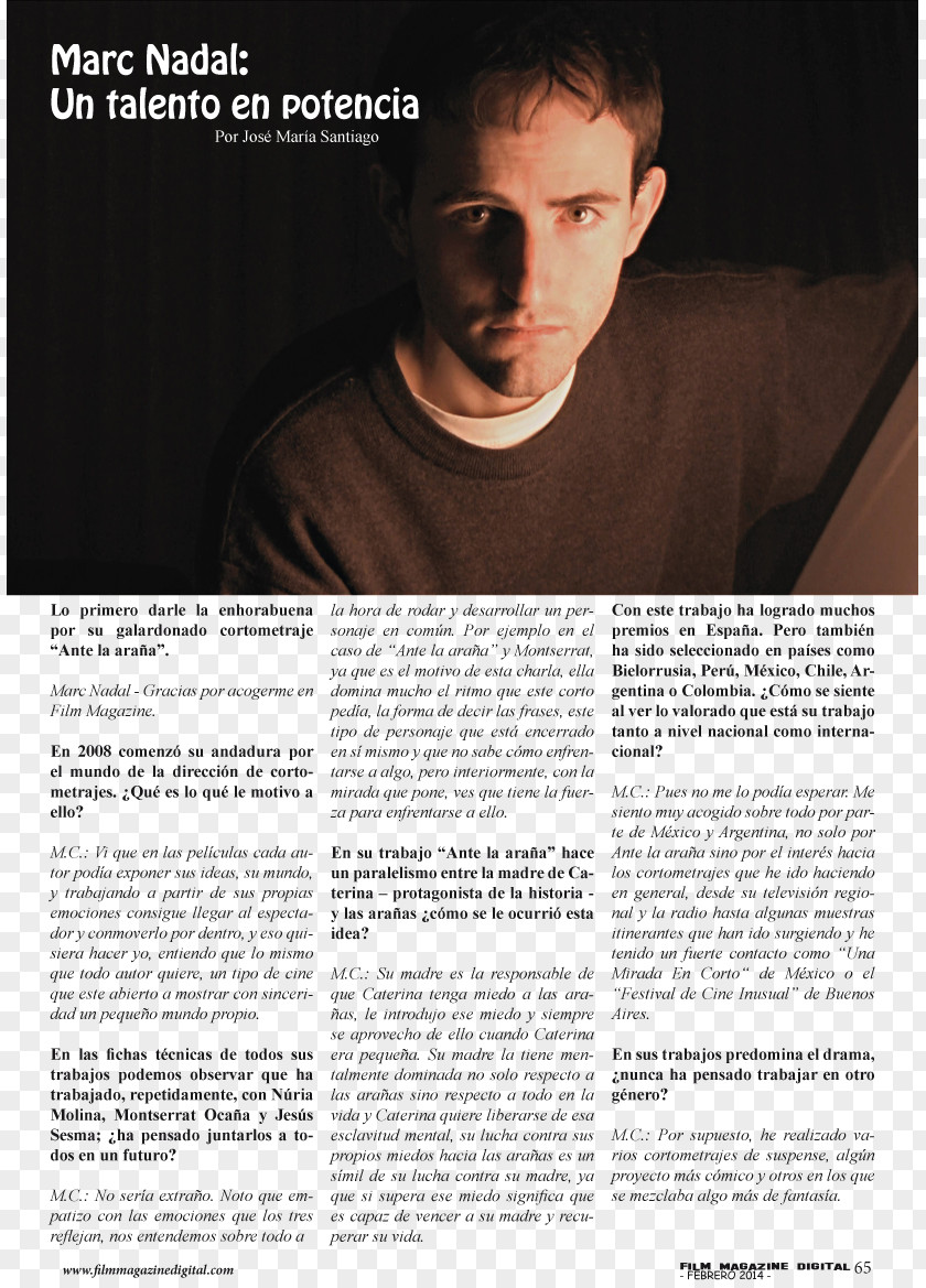 Entrevista Muscle Magazine Font PNG