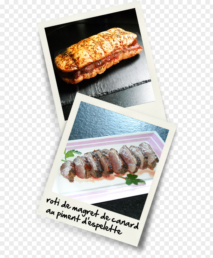 Meat Magret Japanese Cuisine Roasting Duck PNG