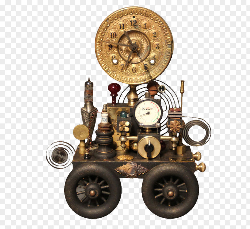 Mechanical Watches Steampunk Clock Watch PNG