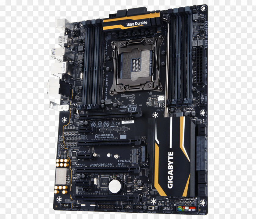 Motherboard Scalable Link Interface LGA 2011 Intel X99 Gigabyte Technology PNG