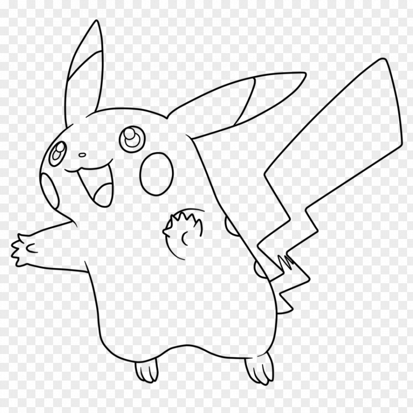 Pikachu Domestic Rabbit Ash Ketchum Coloring Book Pokémon GO PNG