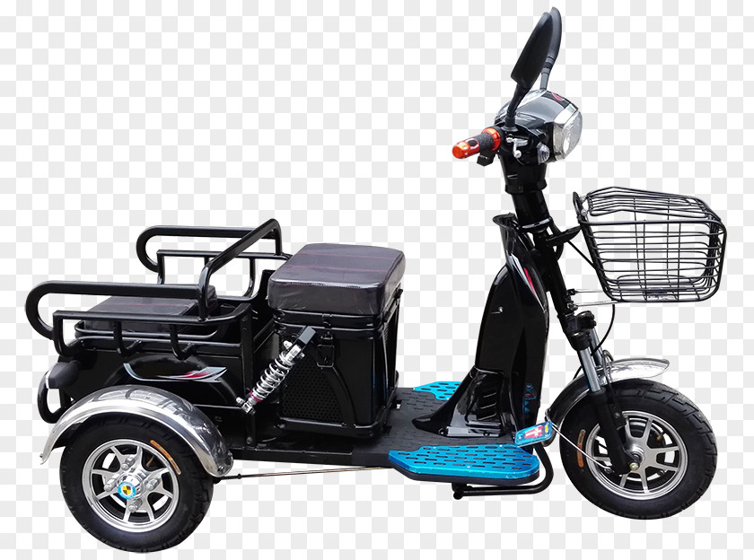 Scooter Electric Vehicle Car Tricycle Bicycle PNG