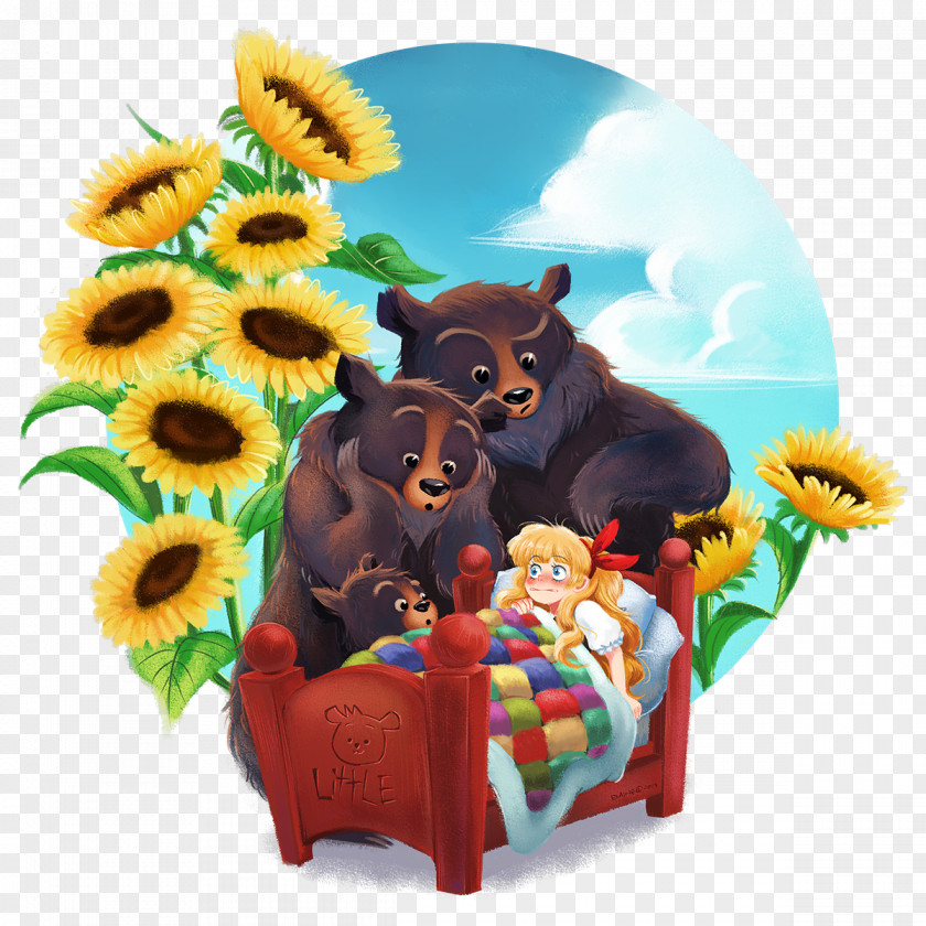 Bear Goldilocks And The Three Bears Children's Literature Poetry PNG
