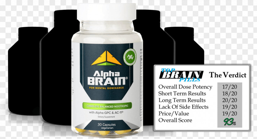 Brain Dietary Supplement Nootropic Lipoic Acid Tablet PNG