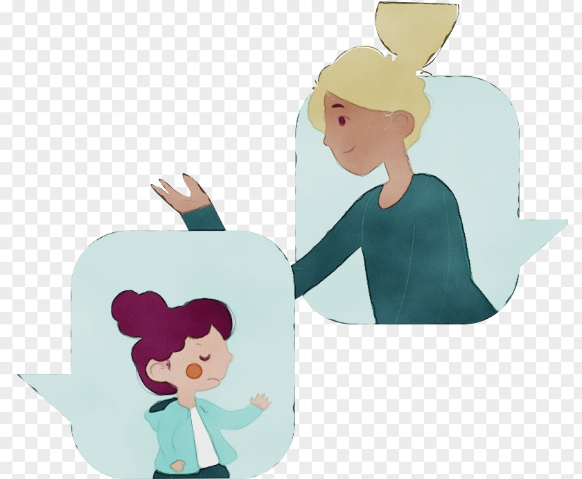 Cartoon Character Purple Communication Behavior PNG