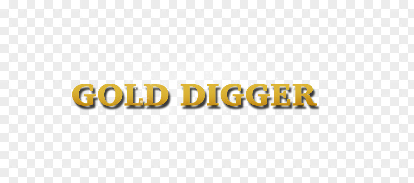 Gold Digger Logo Brand Font PNG