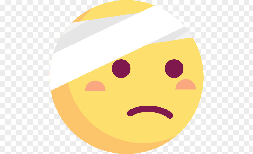 Injury Emoticon Smiley Clip Art PNG