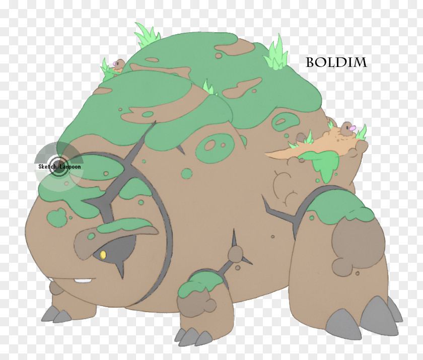 Pig Tortoise Character Clip Art PNG