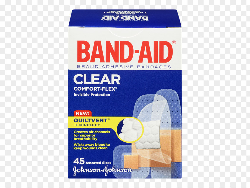 Johnson & Band-Aid Adhesive Bandage Gauze PNG