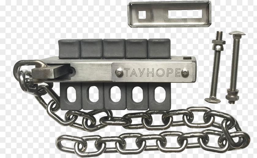 Padlock Latch Gate Chain PNG