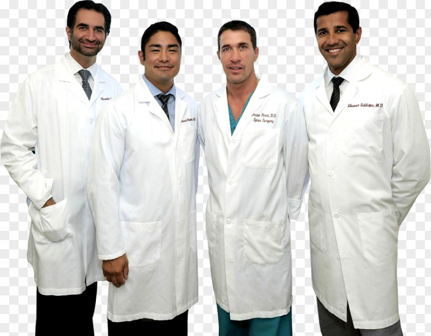 Beverly Hills Khawar Siddique, MD Physician Neurosurgery Lab Coats Edward Nomoto, PNG