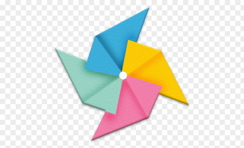 Design Origami Paper PNG