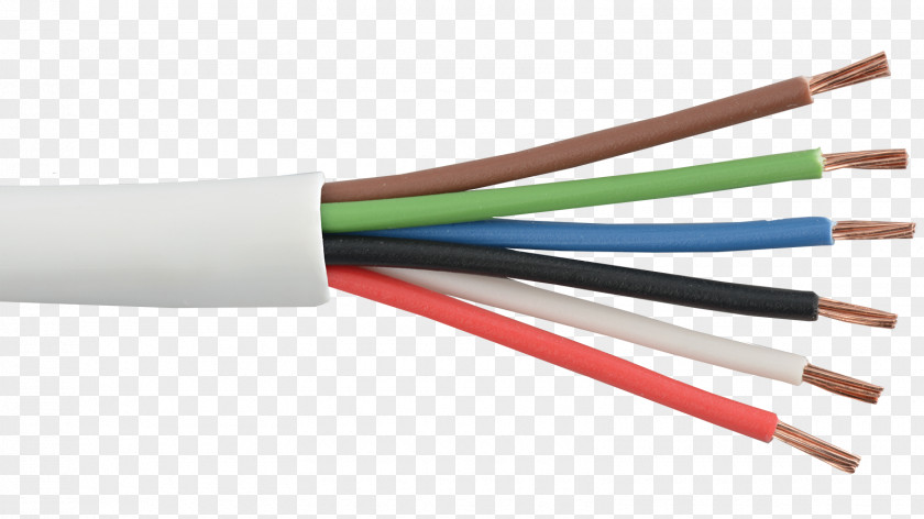 Electrical Cable Wire Multicore Copper Conductor PNG