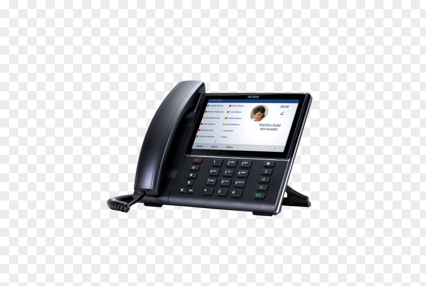Mitel 6873 VoIP Phone Voice Over IP Session Initiation Protocol PNG