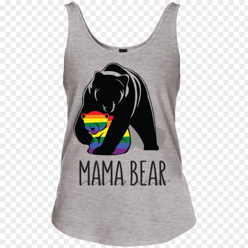 T-shirt Bear Hoodie Sleeveless Shirt PNG