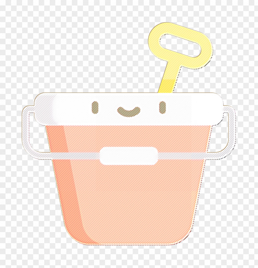 Tropical Icon Beach Bucket PNG