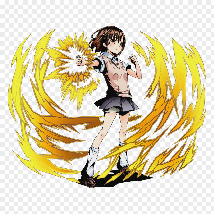 Mikoto Misaka Divine Gate A Certain Magical Index Anime GungHo Online PNG Online, misaka mikoto clipart PNG