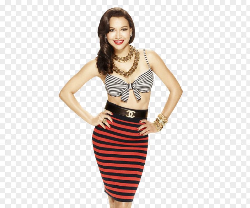 Naya Rivera Glee Santana Lopez Latina Actor PNG