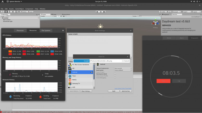 Unity Computer Software Linux Screenshot PNG