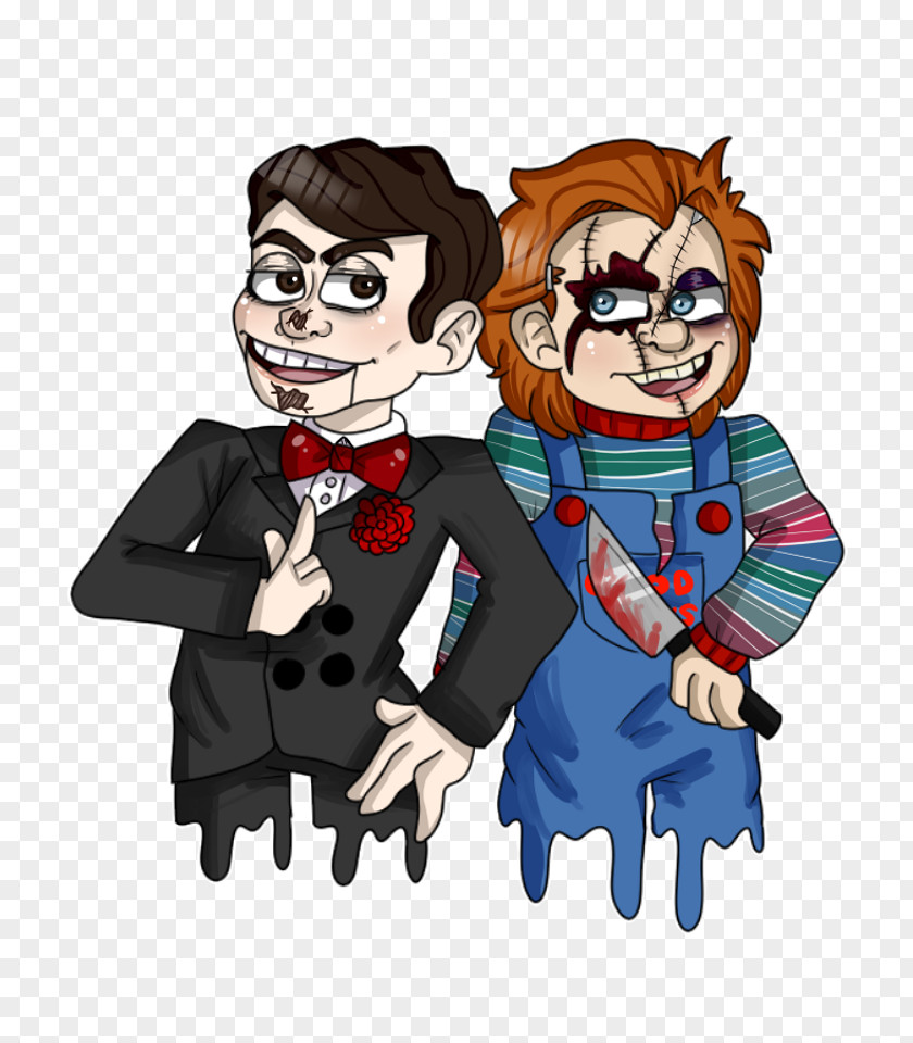 Chucky Slappy The Dummy Michael Myers Fan Art Drawing PNG