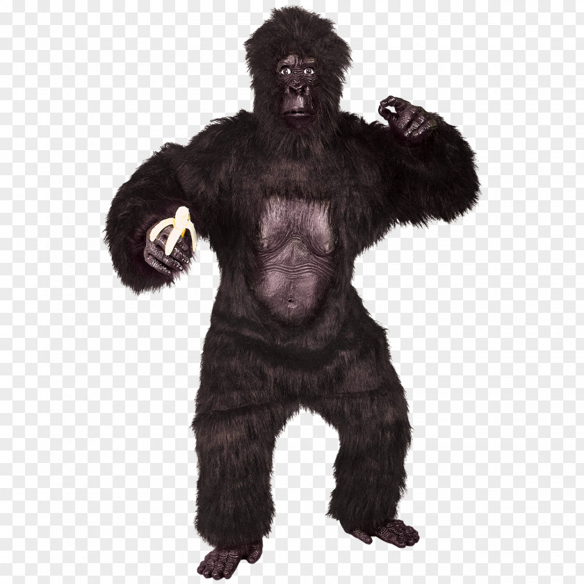 Gorilla Suit Costume Party Ape PNG