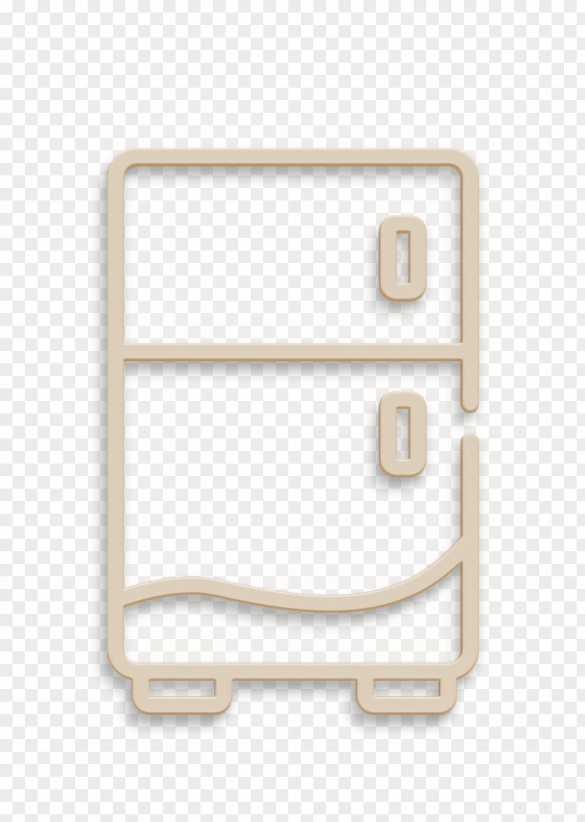 Refrigerator Icon Electronics Kitchen PNG
