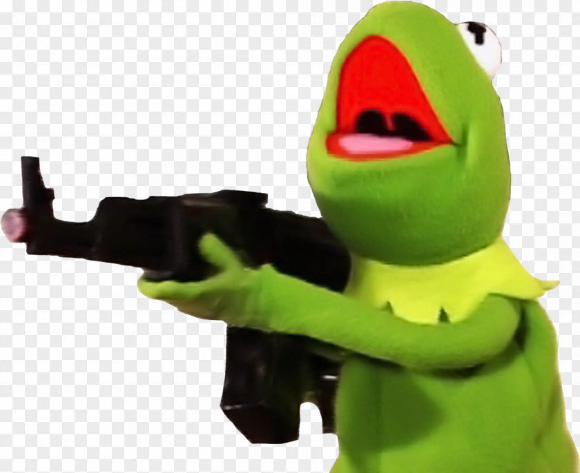 Kermit The Frog Meme Gun Firearm PNG the Firearm, frog clipart PNG