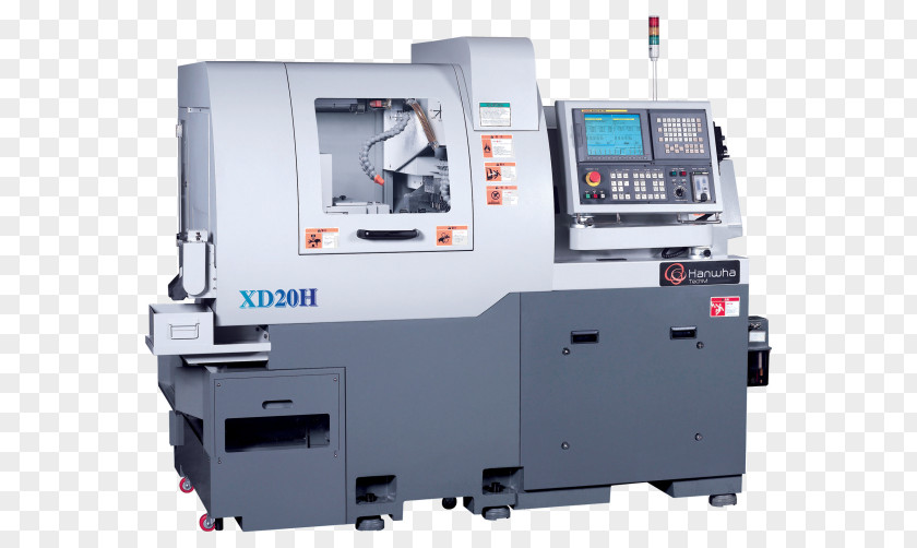 Metal Lathe Machine Computer Numerical Control Turning PNG