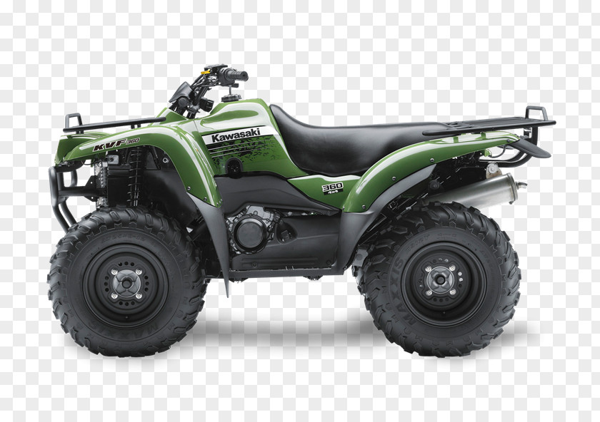 Motorcycle Kawasaki Motorcycles All-terrain Vehicle Four-wheel Drive Heavy Industries & Engine PNG
