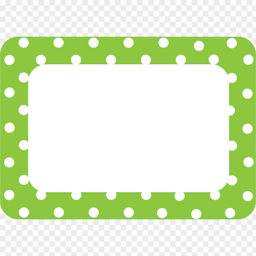 Name Plate Polka Dot Clip Art PNG