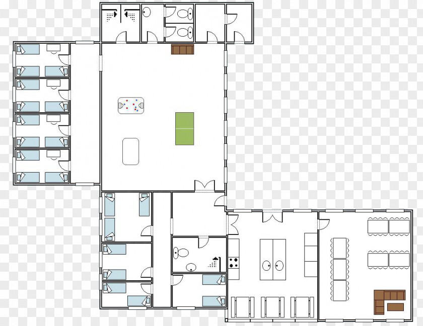 Plan Floor House Residential Area Urban Design PNG