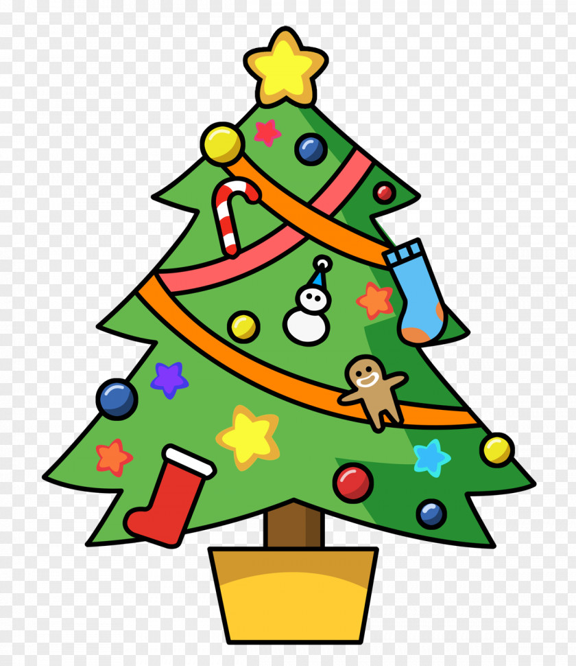 Christmas Clip Art Tree PNG