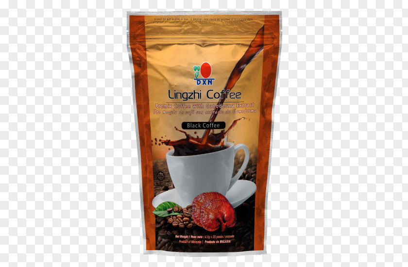 Coffee Instant Lingzhi Mushroom DXN PNG