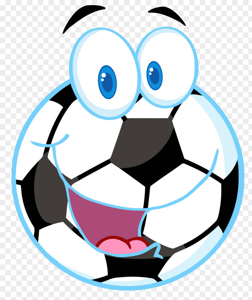 Happy Football Cartoon Clip Art PNG