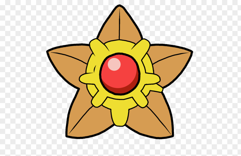 Pokemon Go Staryu Pokémon Red And Blue GO PNG