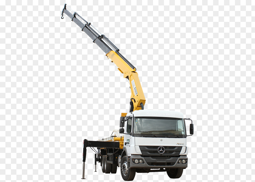 Safe Operation Crane Mercedes-Benz Atego Truck Car PNG
