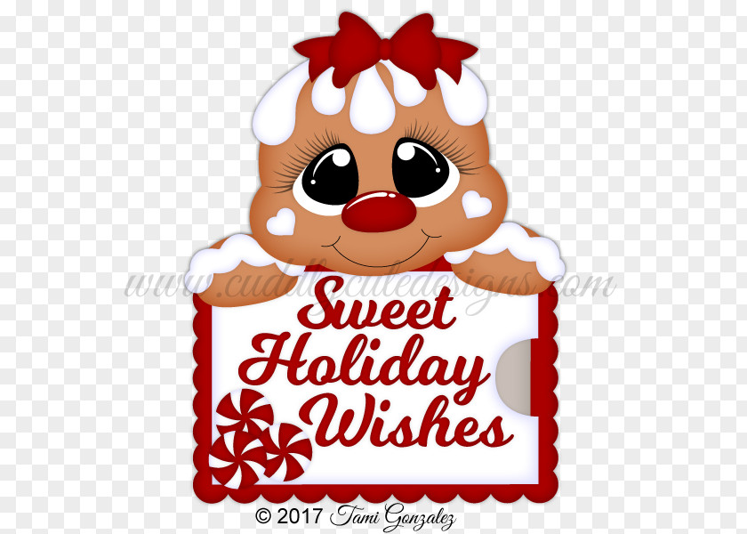 Gift Card Design Santa Claus Christmas Ornament PNG