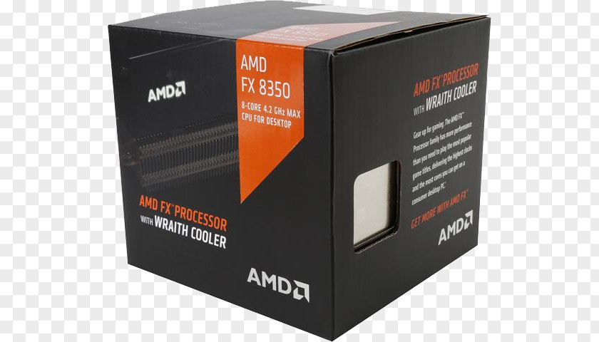 Socket AM3 AMD FX-8350 Black Edition Central Processing Unit AM3+ PNG