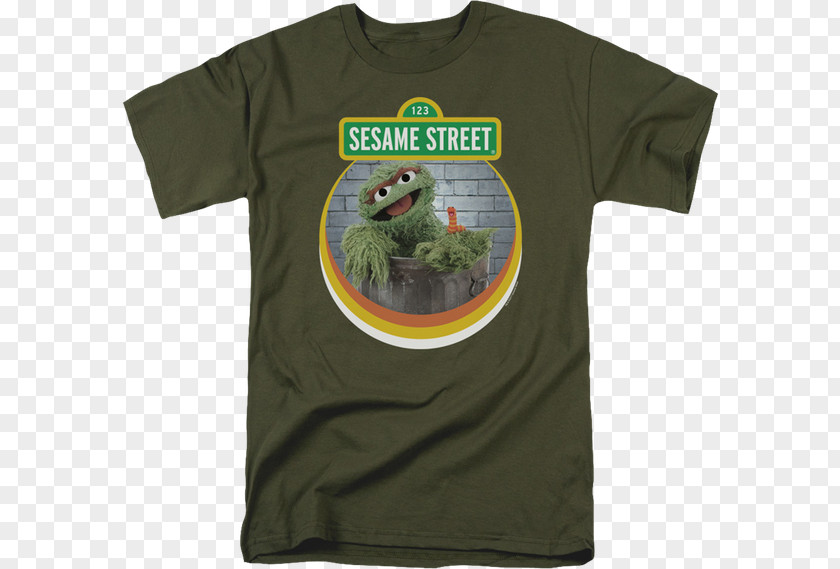T-shirt Oscar The Grouch Sleeve Male Outerwear PNG