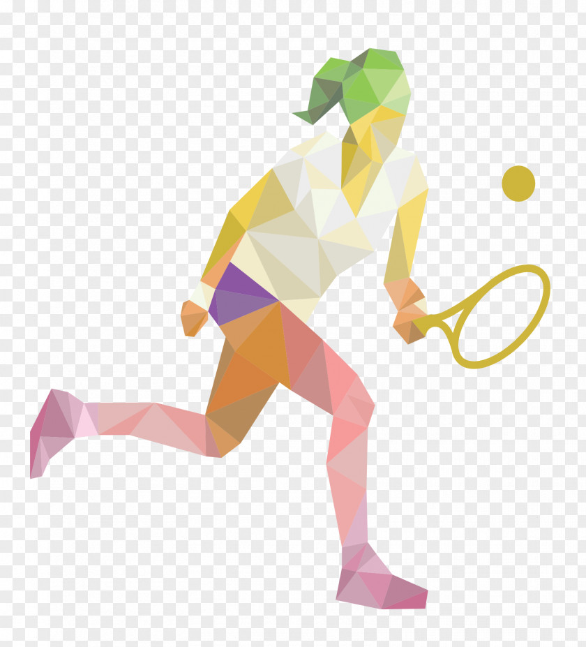 Tennis Player Sport Balls PNG