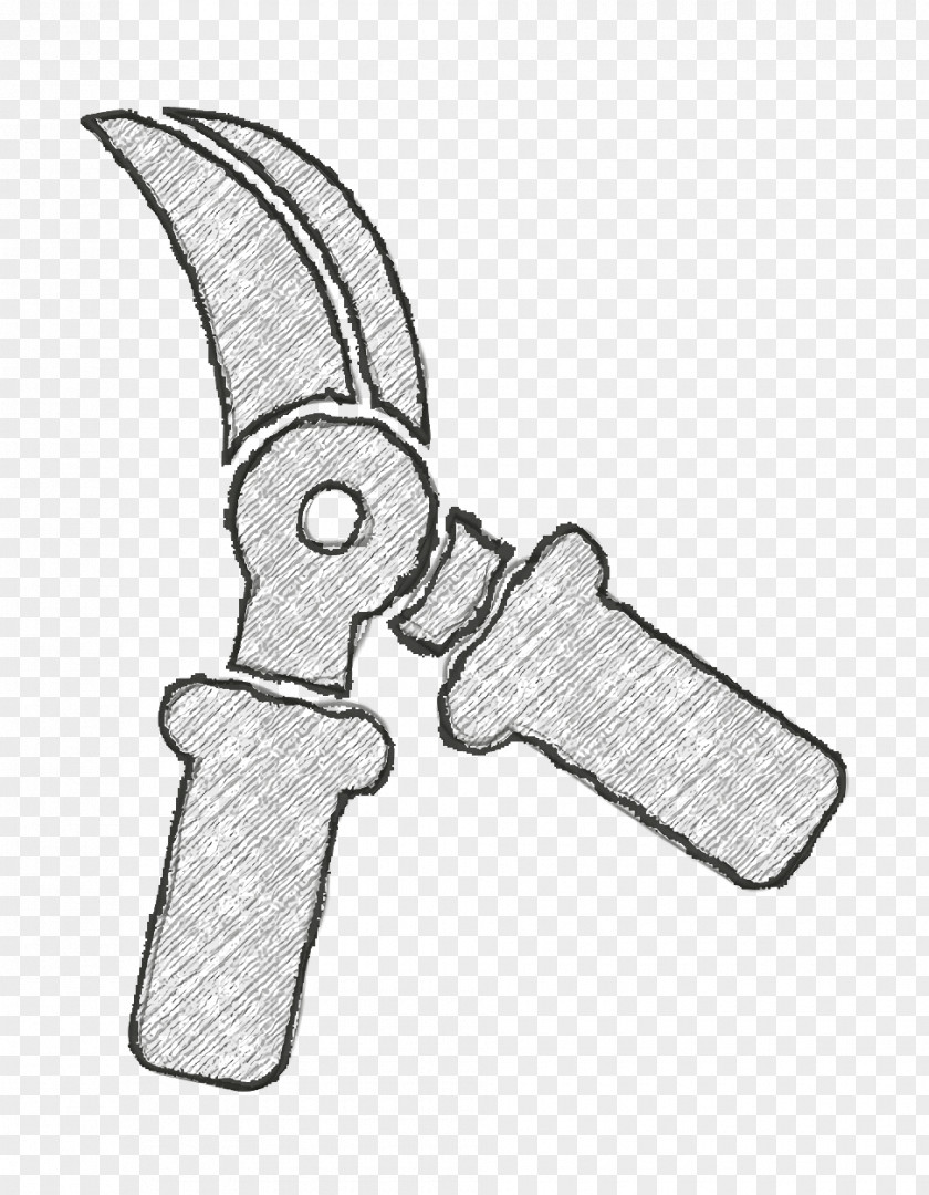 Cutting Tool For Gardening Icon House Things Tools And Utensils PNG