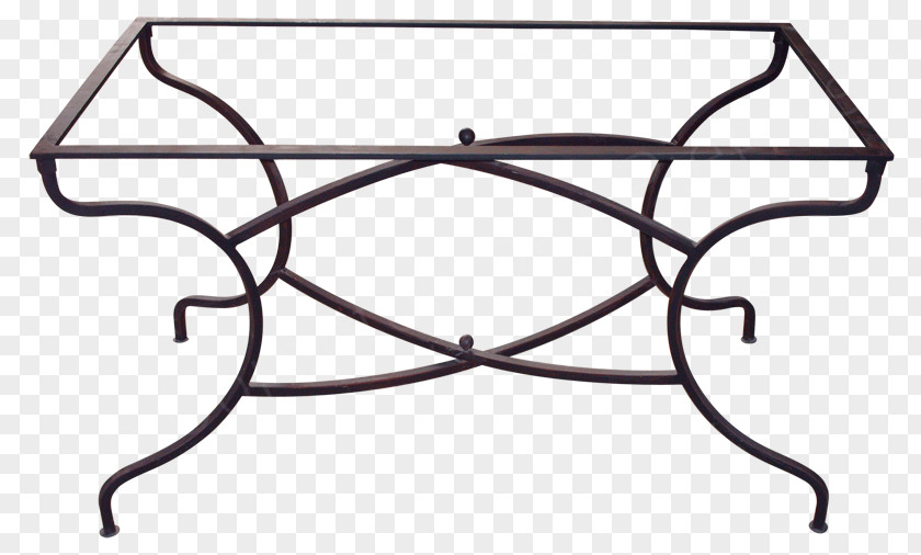 Fer Forge Table Pied Wrought Iron Tray PNG