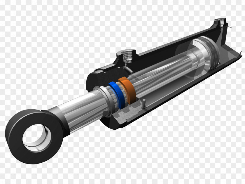 Joint Hydraulic Cylinder Hydraulics Piston Drive System Actuator PNG
