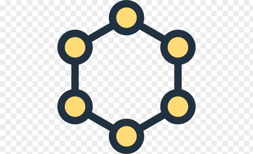 Ring Molecule Chemistry Icon PNG