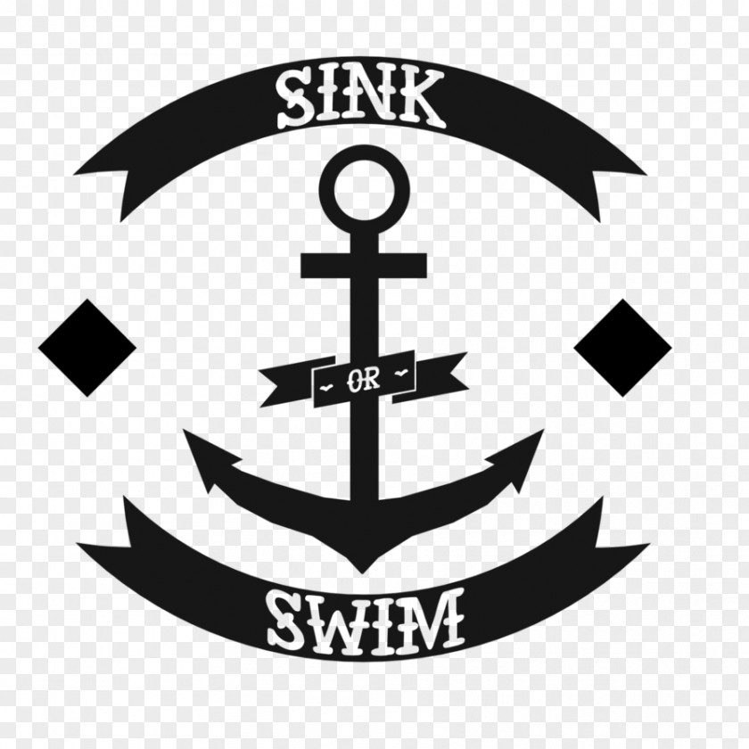 Sink Or Swim Logo Graphic Design Clip Art PNG