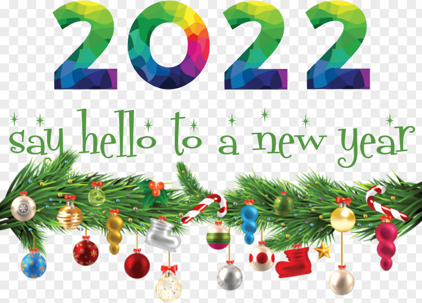 2022 Happy New Year PNG