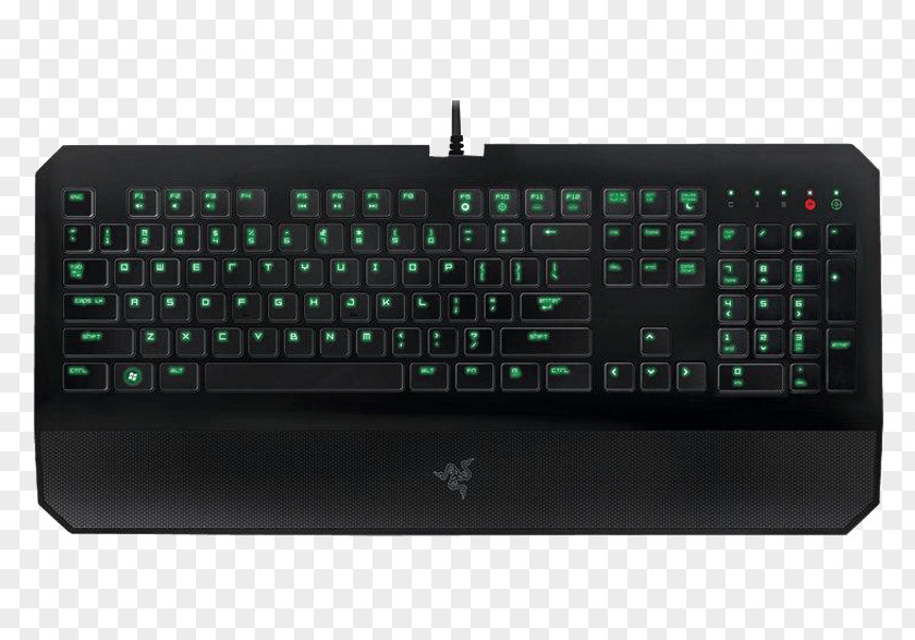 Computer Mouse Keyboard Razer DeathStalker Gaming Keypad BlackWidow Chroma PNG