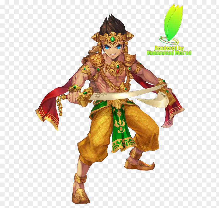 Ganesha Lost Saga Hero Concept Art PNG