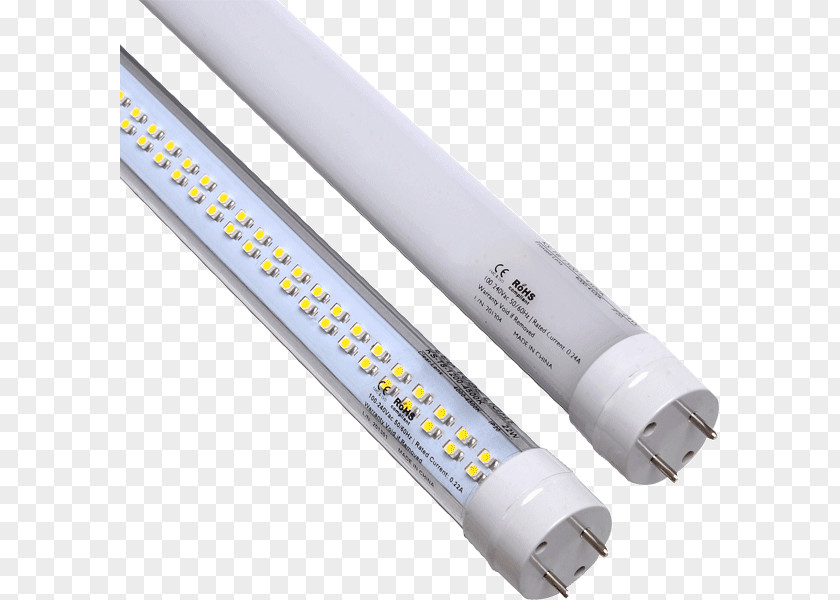 Led Tube Light-emitting Diode Fluorescent Lamp LED PNG